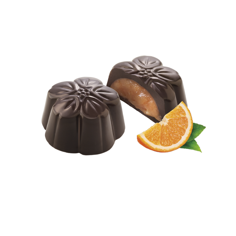 Hořká 70% čokoláda s pomerančem