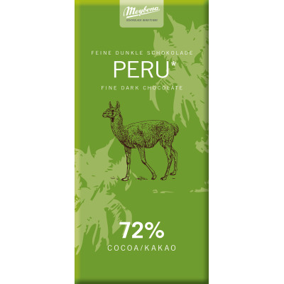 Peru 72 % - hořká čokoláda 100g