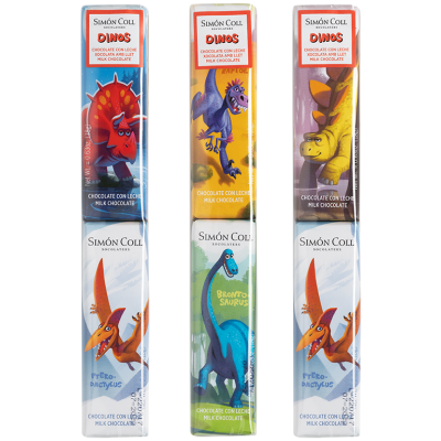 DINOS - mléčná čokoláda 36g
