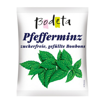 Bonbóny s mátovou příchutí bez cukru, se sladidly 100g