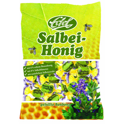 Medové bonbóny se šalvějí 90g.