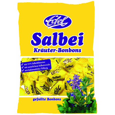 Bonbóny se šalvějovou náplní 90g