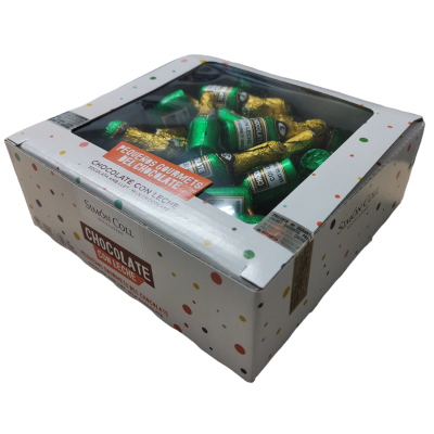 Čokoládové lahvičky 8g (cca 60 ks) 480g