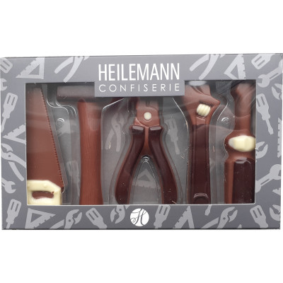 Dárkový set - nářadí  z mléčné čokolády 100g
