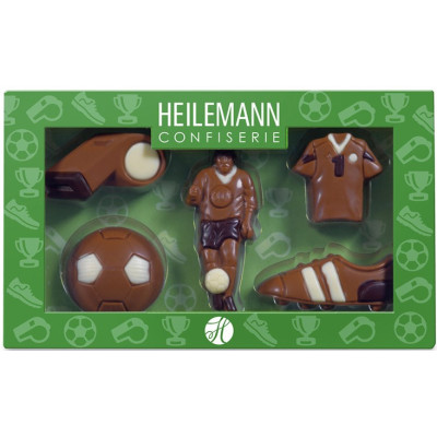 Dárkový set - Fotbal - mléčná čokoláda 100g