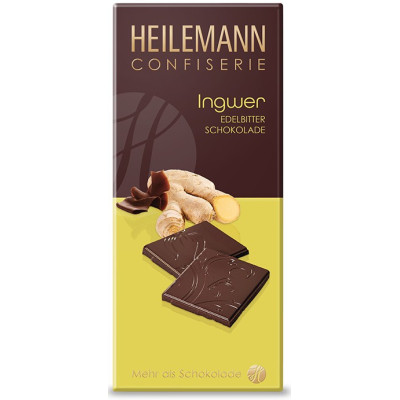 Hořká čokoláda se zázvorem 80g