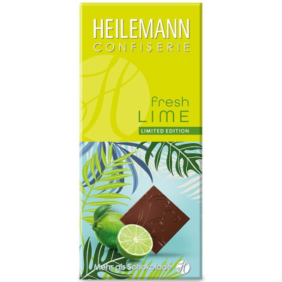 Hořká čokoláda s limetkou 80g
