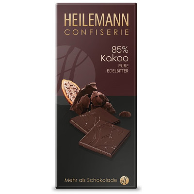 Extra hořká 85 % čokoláda  80g