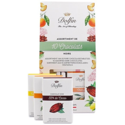 Kolekce hořkých čokolád / 5 příchutí 100g