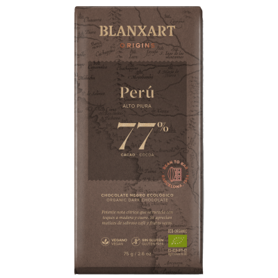 BIO Peru 77% hořká čokoláda 75g