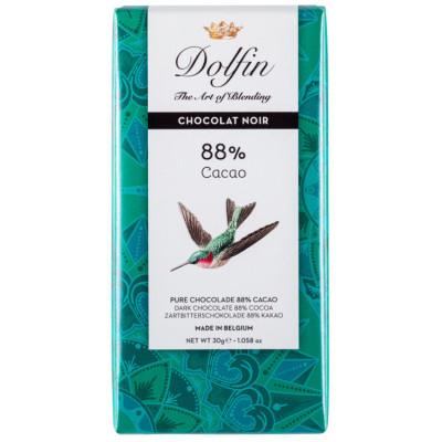 Hořká 88 % čokoláda 30g