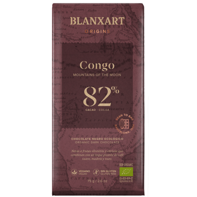 BIO Congo hořká 82% čokoláda 75g