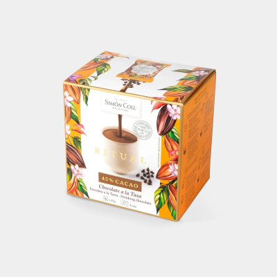 Taza ritual 70 % hořká horká čokoláda 210 g