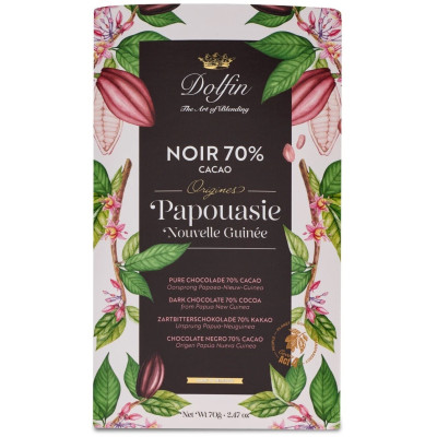 Papua New Guinea - 70 % hořká čokoláda.