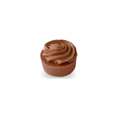 Gianduia nugát s mléčnou čokoládou 54 ks / 648 g