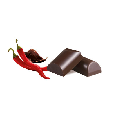 Tyčinka z hořké čokolády s chilli 40g
