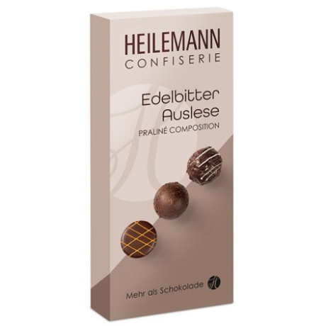Kolekce pralinek z hořké čokolády 95 g